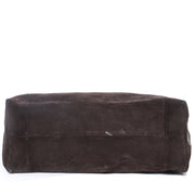 Prada Brown Suede Shopper