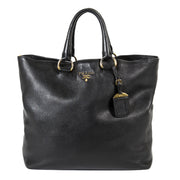 prada black shopper now for sale at labellov vintage fashion webshop belgium