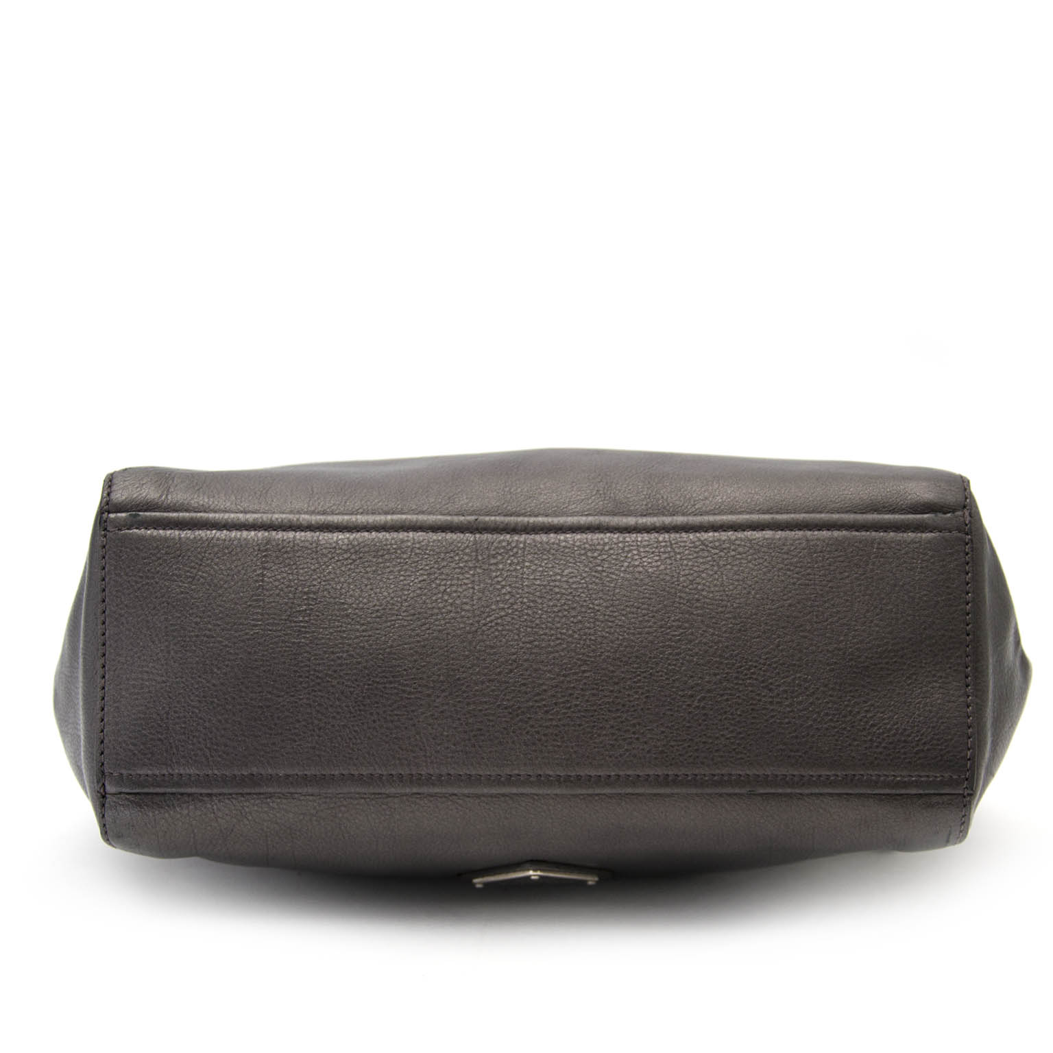 Are you interested in a Prada Metallic Grey Pattina Bag?