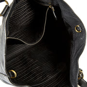 prada black shopper now for sale at labellov vintage fashion webshop belgium