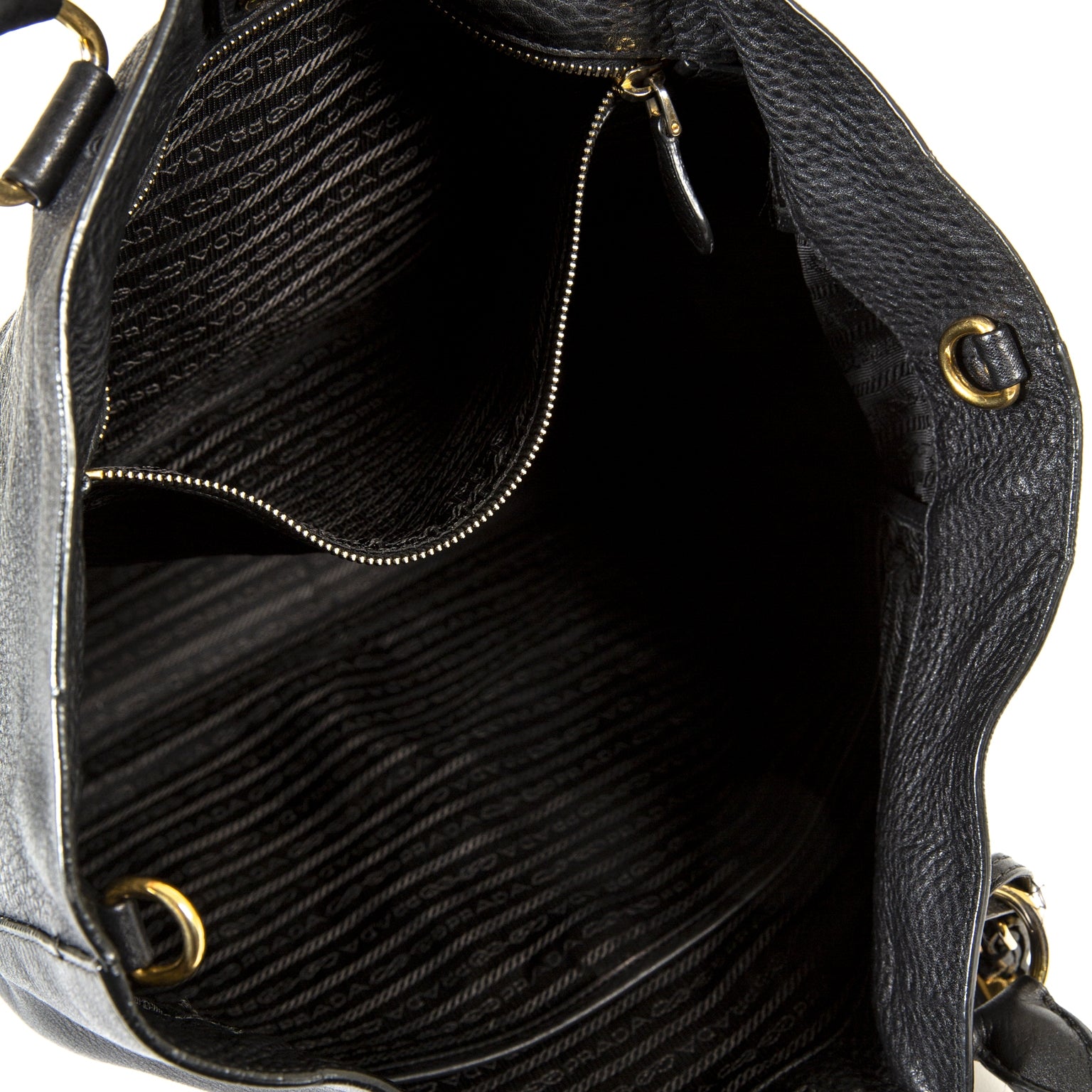 prada black shopper now for sale at labellov vintage fashion webshop belgium