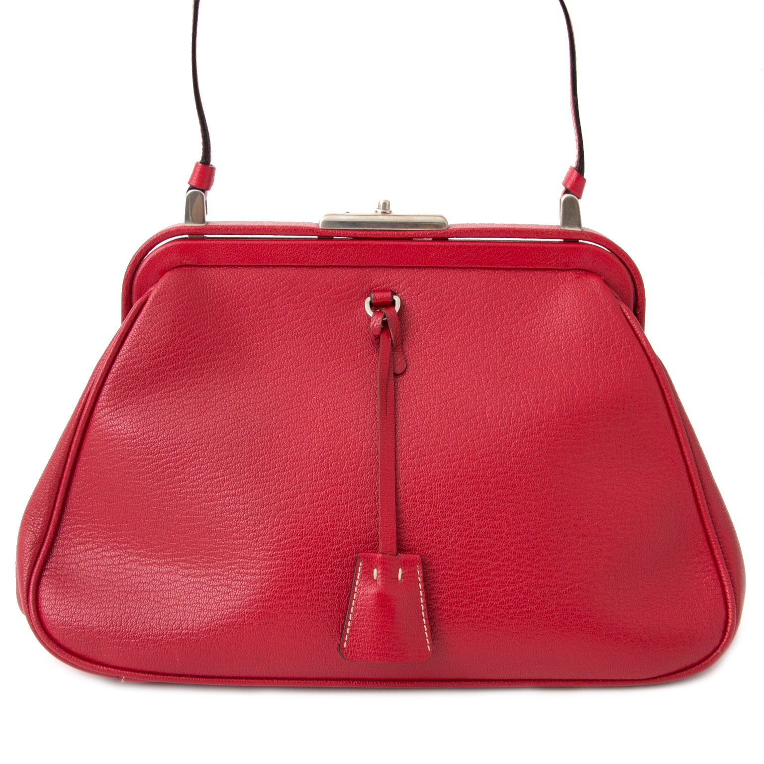 acheter en ligne pour le meilleur prix sac a main Prada Red Doctors Bag pour le meilleur prix
