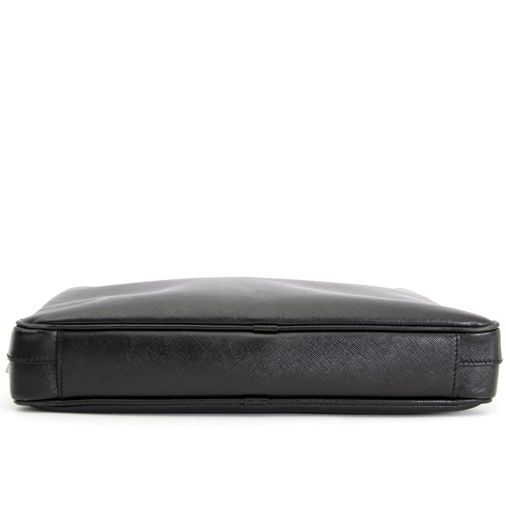 acheter en ligne pour le meilleur prix Prada Saffiano Leather Briefcase