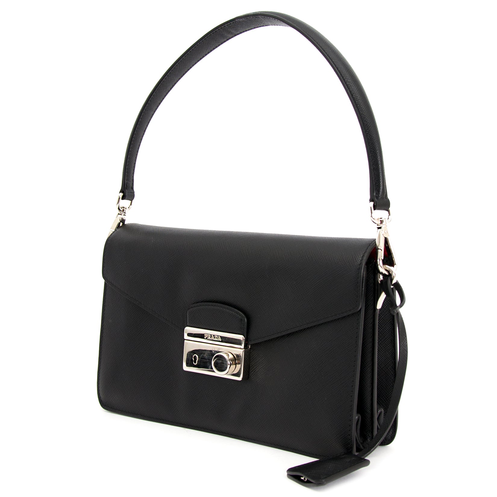 looking for a secondhand Prada Saffiano Leather Shoulder Bag