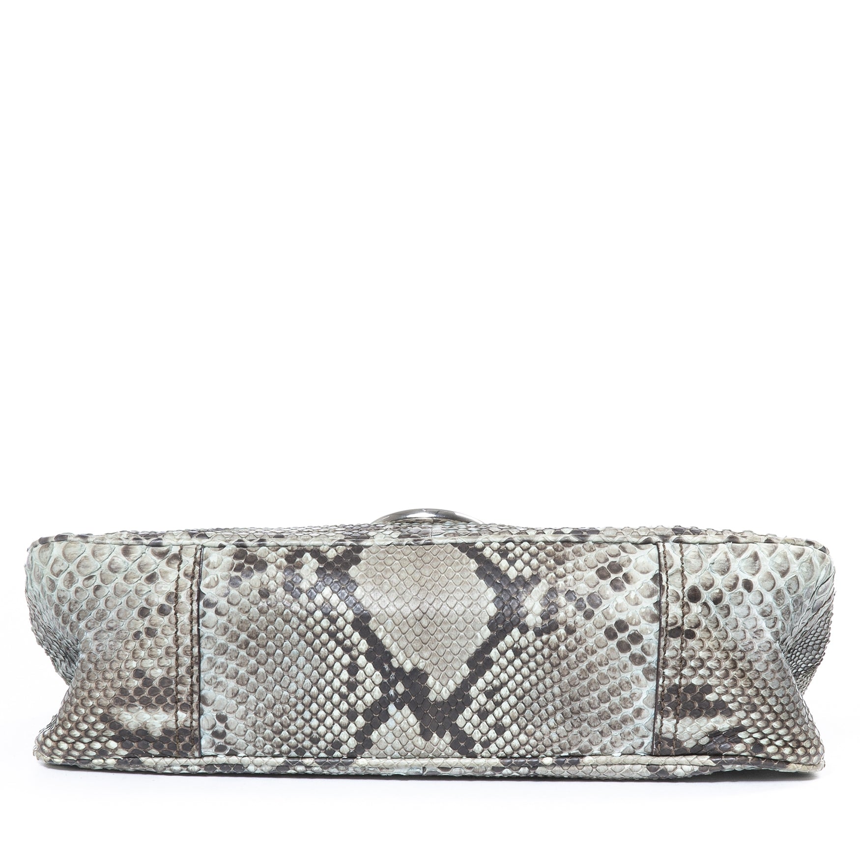 Prada Python Stud Shoulder Bag