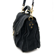 koop veilig online tegen de beste prijs Proenza Schouler Dark Blue Suede PS1 Medium
