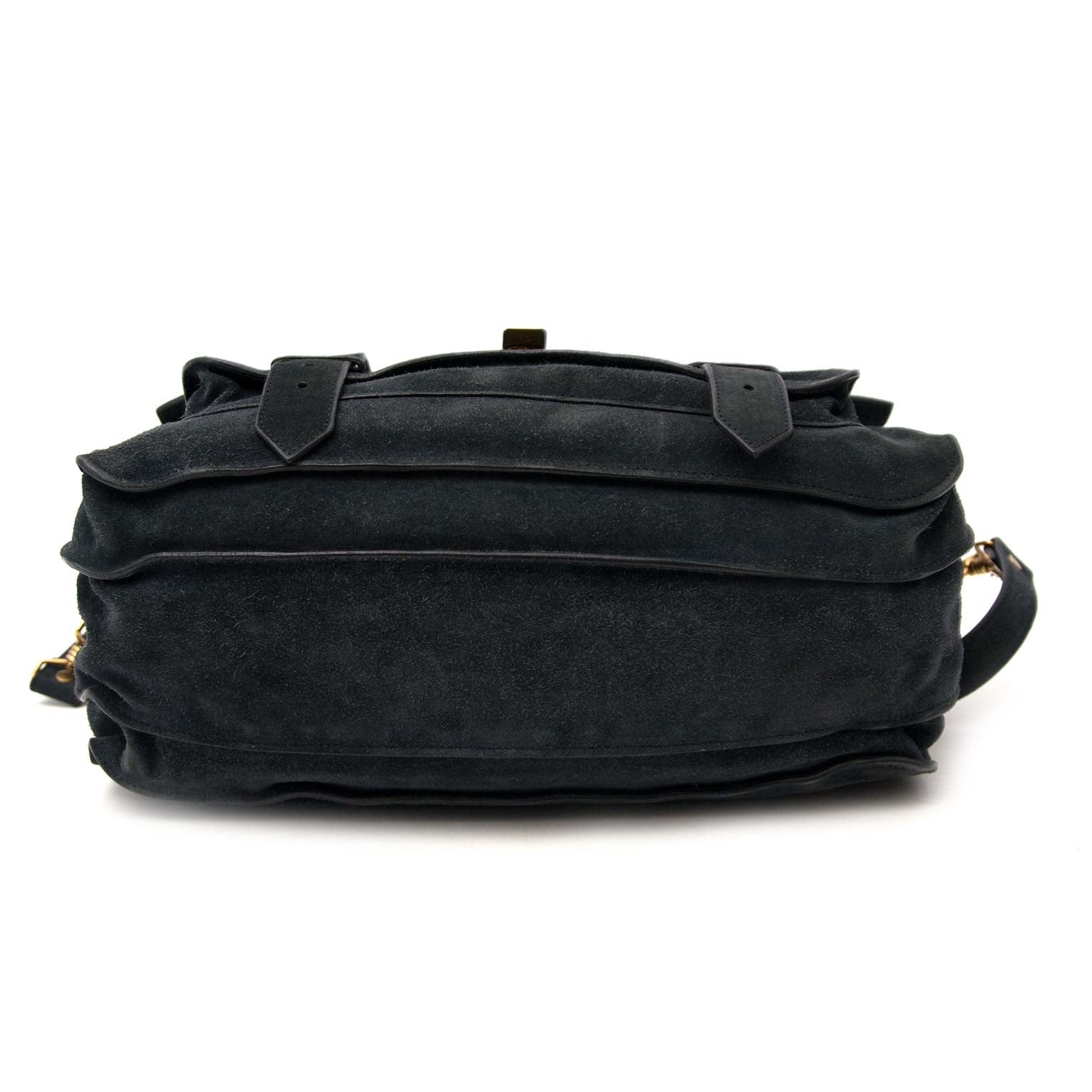 acheter en ligne pour le meilleur prix Proenza Schouler Dark Blue Suede PS1 Medium