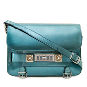 Looking for a Proenza Shouler Metallic Blue PS11 Classic Bag?