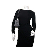 tweedehands Delvaux Louise Grey Leather Handbag te koop bij labellov