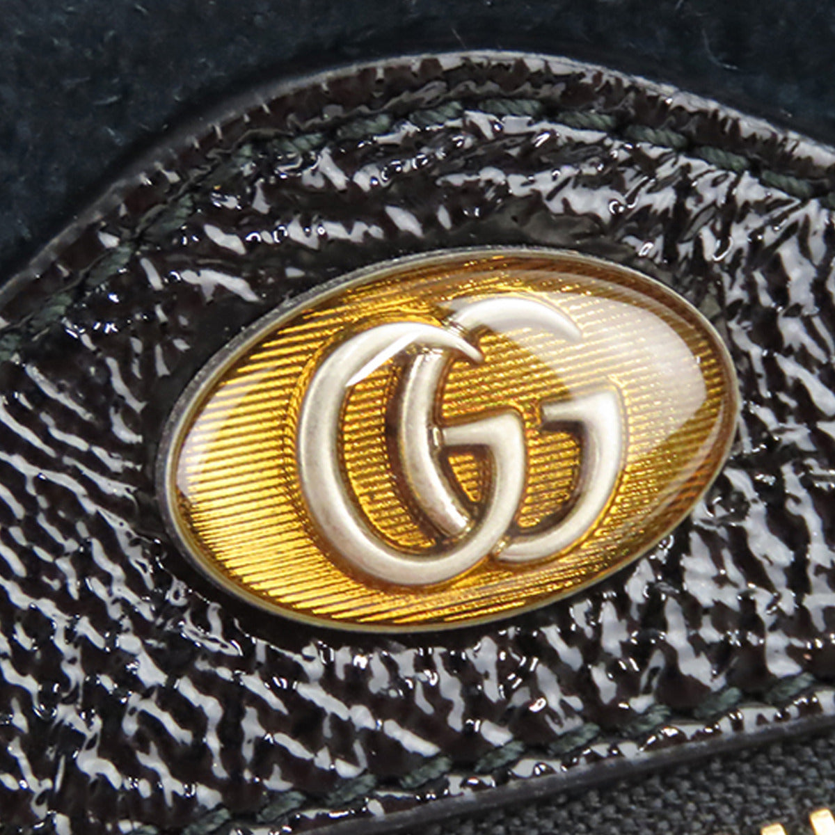 Gucci Ophidia Blue Suede Mini Crossbody Bag