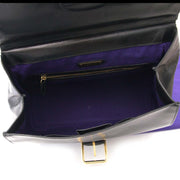 koop online tegen de beste prijs Ralph Lauren Sac Malette Black Boxcalf Bag
