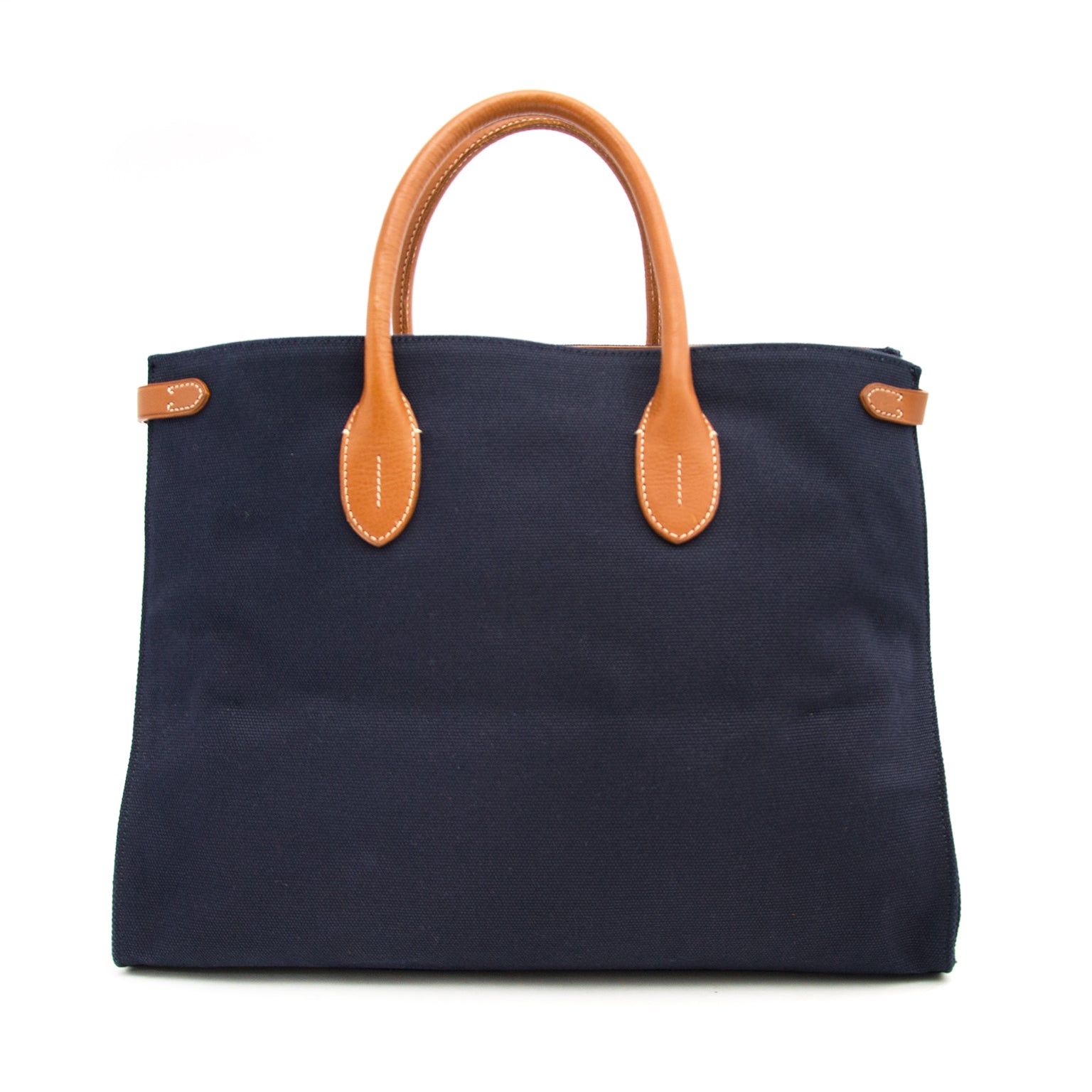 Buy an authentic Ralph Lauren Blue Canvas Bag online