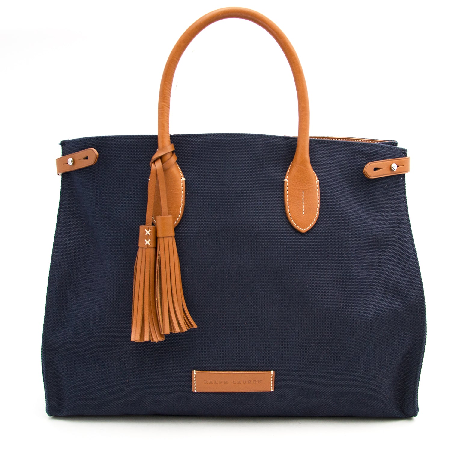Acheter un Ralph Lauren Blue Canvas Bag en ligne