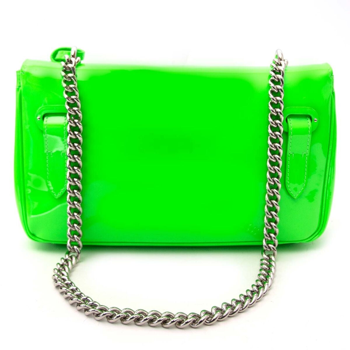 Koop authentieke tweedehands Ralph Lauren groene Ricky Chain tas een eerlijke prijs bij LabelLOV. Veilig online shoppen.
