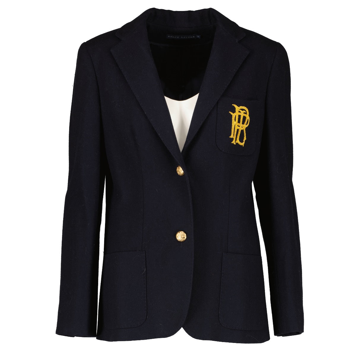 shop 100% authentic second hand Ralph Lauren Navy Jacket - Size 8 on Labellov.com