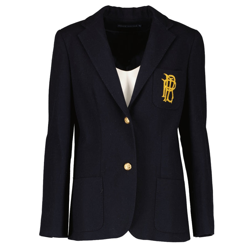 shop 100% authentic second hand Ralph Lauren Navy Jacket - Size 8 on Labellov.com