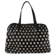 RED Valentino Black Studded Bag for sale at Labellov secondhand luxury webshop in Antwerp, Belgium