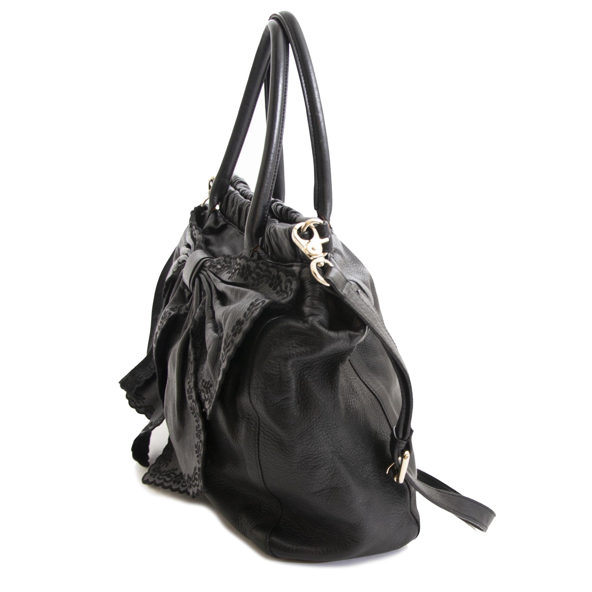 Red Valentino Black Bow Bag