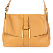 Delvaux Cognac Givry Shoulder Bag