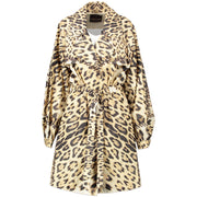 Roberto Cavalli Leopard Trench - size IT48 - aan de beste prijs bij labellov