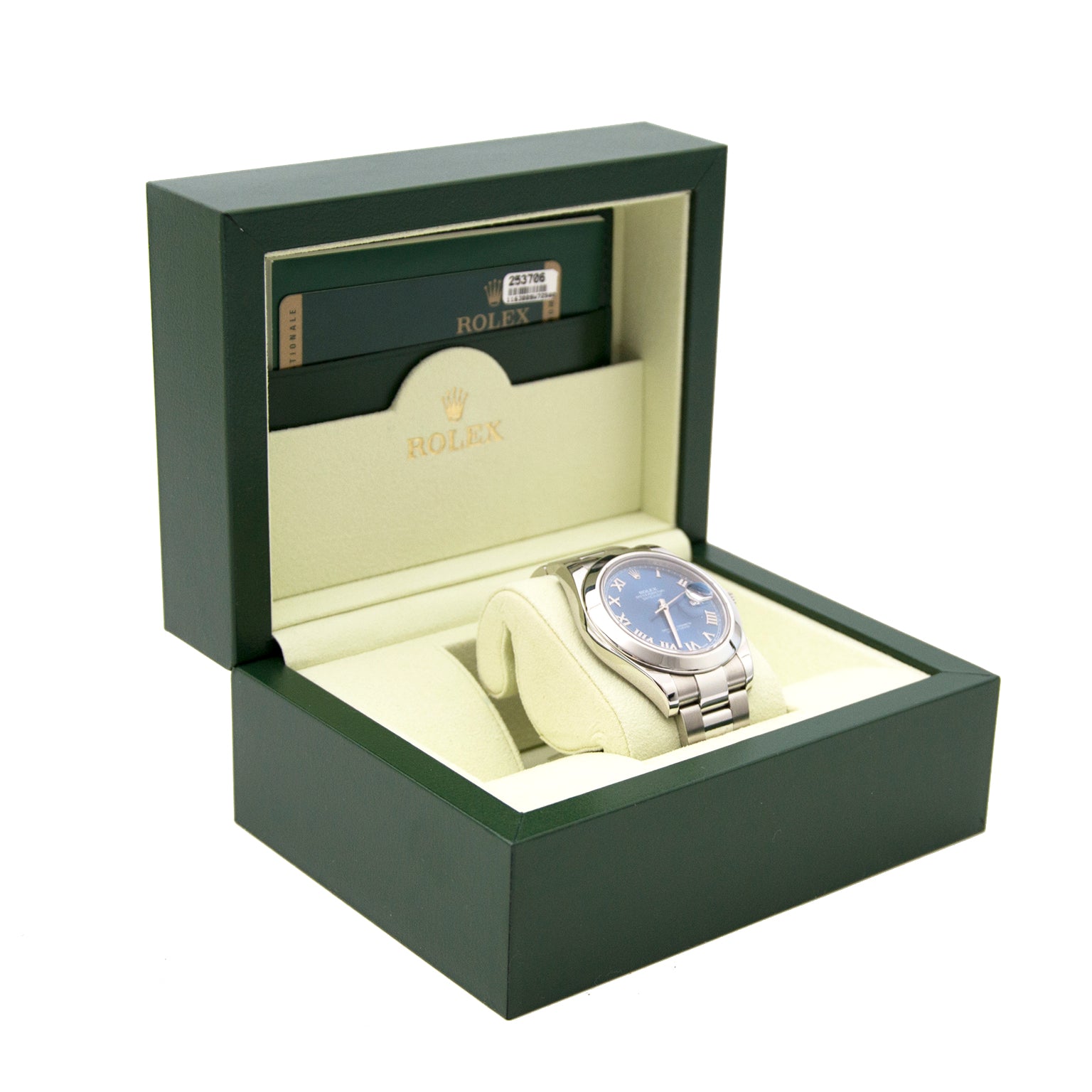 Looking for a Rolex Light Blue Oyster Perpetual Datejust Silver Watch?
