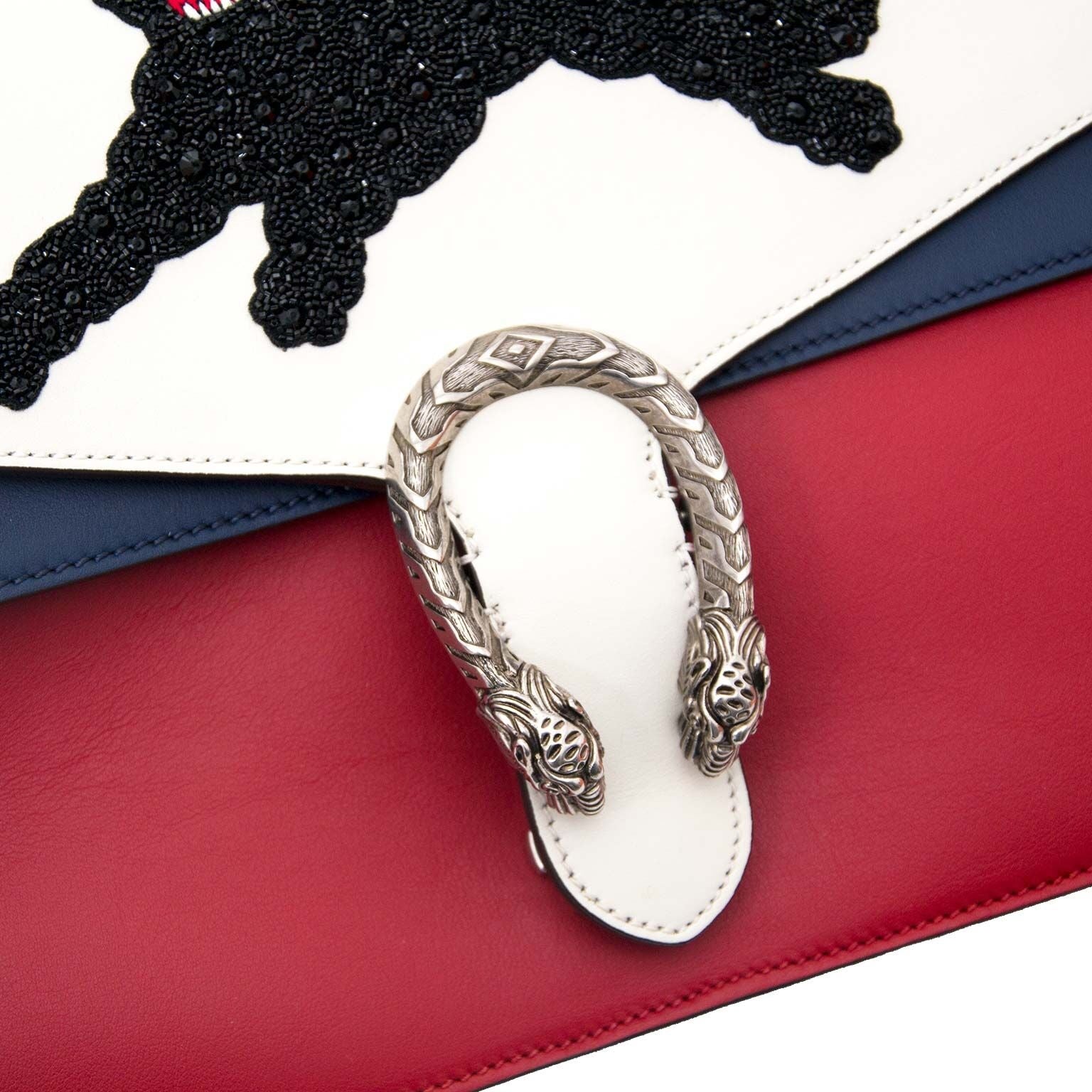 betaal veilig online bij labellov en koop tweedehands Gucci Dionysus Medium Shoulderbag Sequin Panther