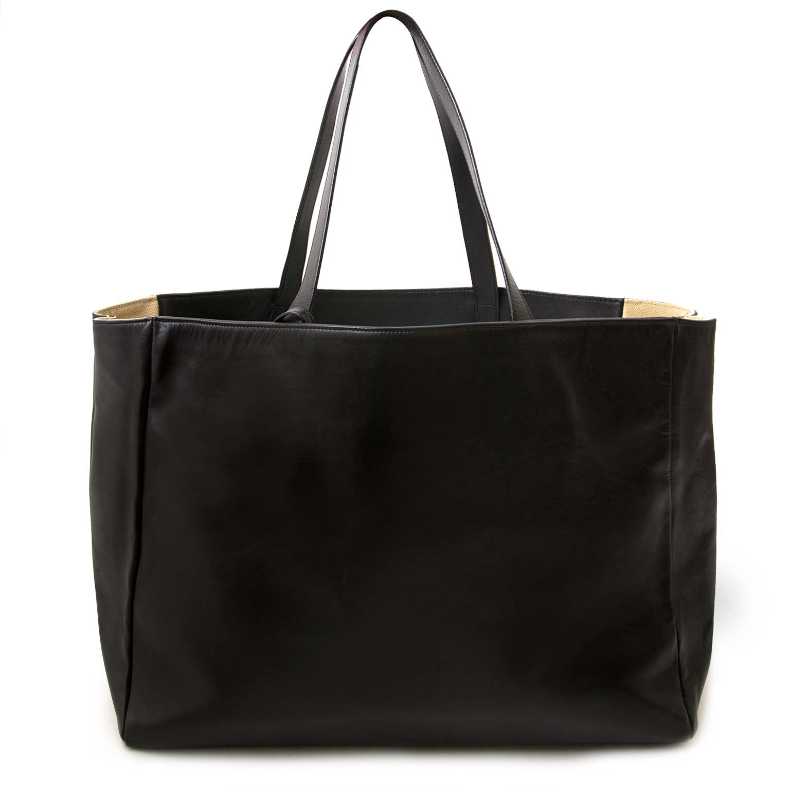 buy Saint Laurent Black East West Shopper at labellov for the best price