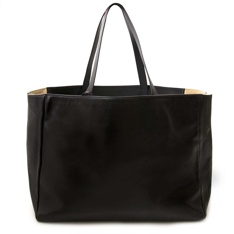 buy Saint Laurent Black East West Shopper at labellov for the best price
