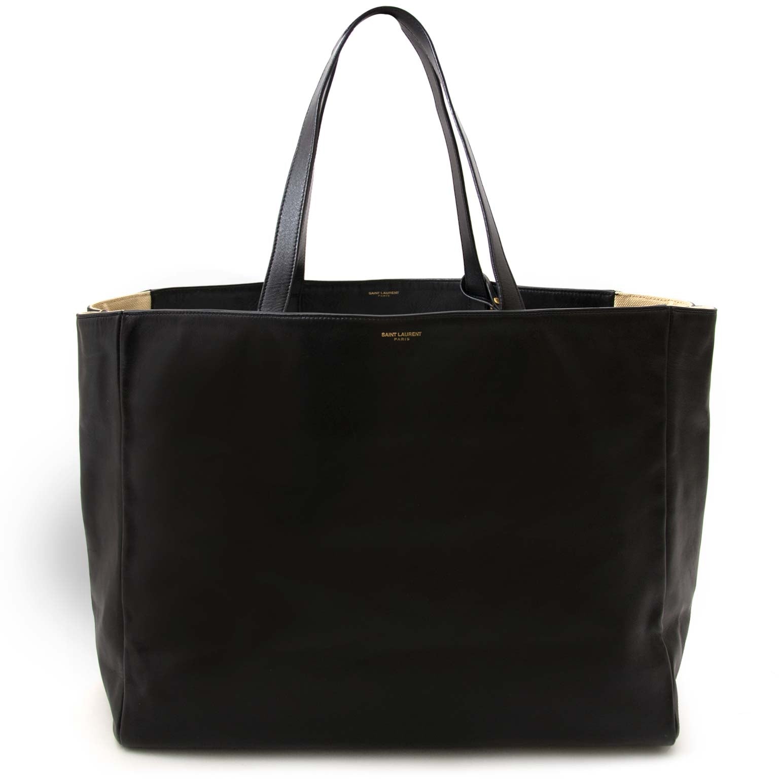 koop Saint Laurent Black East West Shopper bij labellov aan de beste prijs