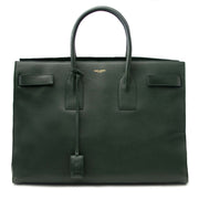 acheter en ligne seconde main Saint Laurent Dark Green Sac De Jour Bag