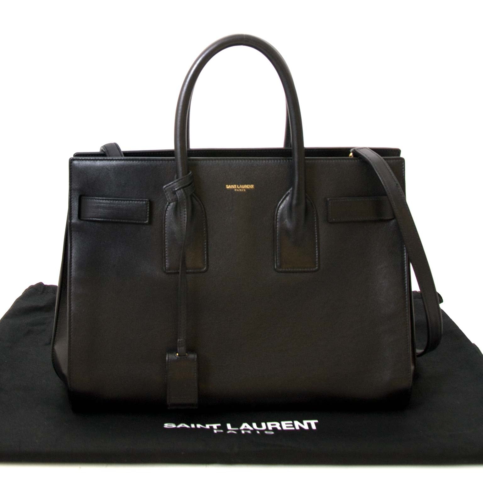 Saint Laurent Sac De Jour Small Leather Tote kopen
