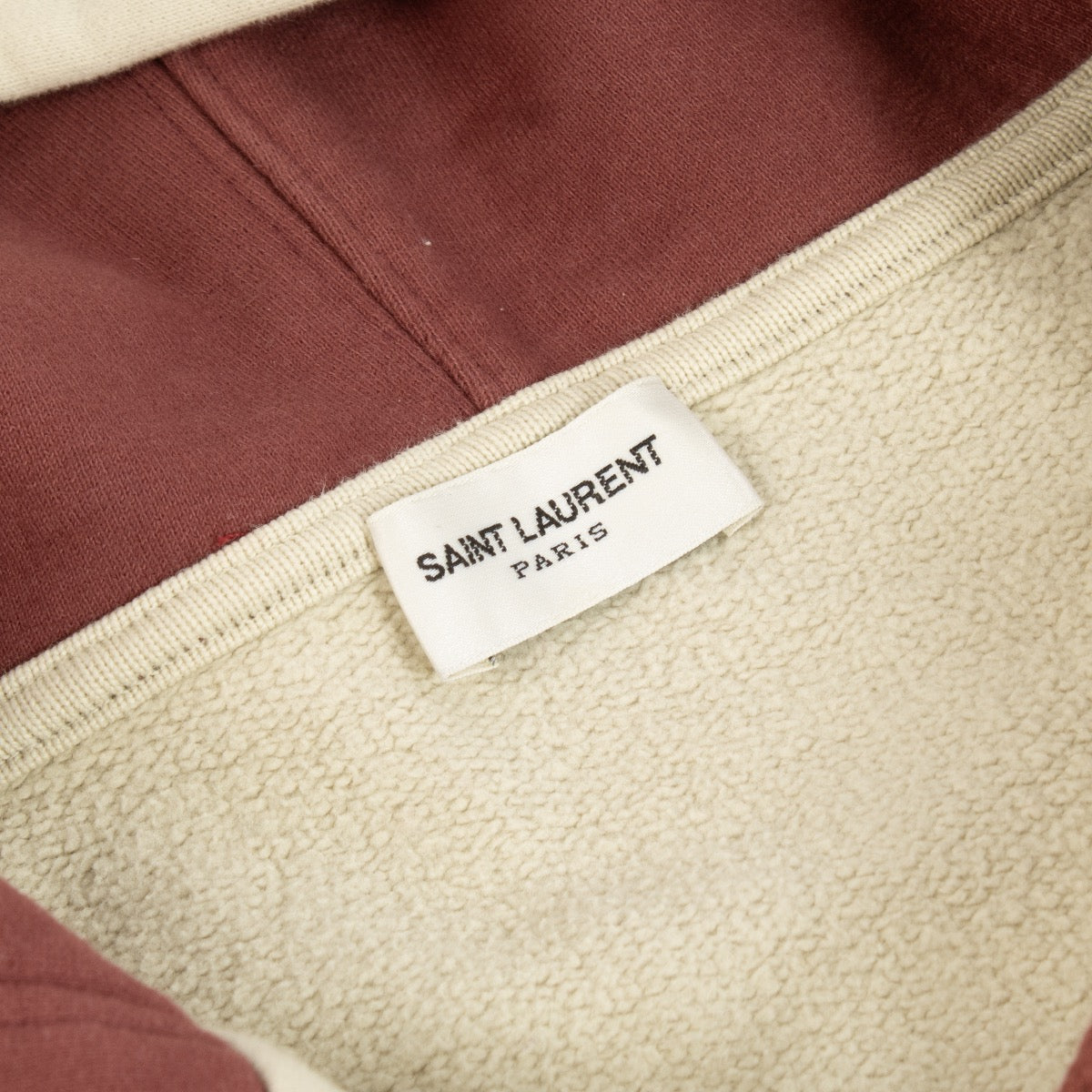 shop 100% authentic second hand Saint Laurent Beige Hoodie - Size S on Labellov.com