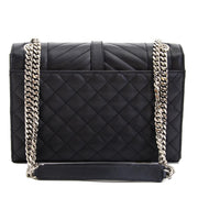 Saint Laurent Blue Grained Medium Envelope Bag te koop
