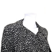 buy Saint Laurent Silk Black And White Blouse - Size FR 40 at labellov for the best price