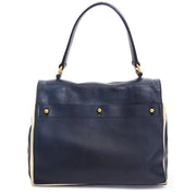 Yves Saint Laurent Muse Two Blue Shoulder Bag now nu te koop bij labellov vintage webshop aan de laagste prijs