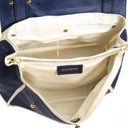 Yves Saint Laurent Muse Two Blue Shoulder Bag now for sale at labellov vintage fashion webshop belgium