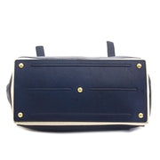 Yves Saint Laurent Muse Two Blue Shoulder Bag now for sale at labellov vintage fashion webshop belgium