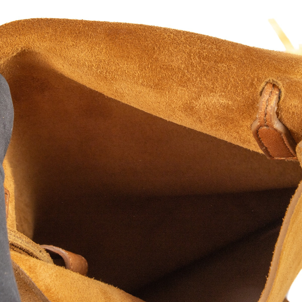 Saint Laurent Camel Suede Anita Crossbody Bag