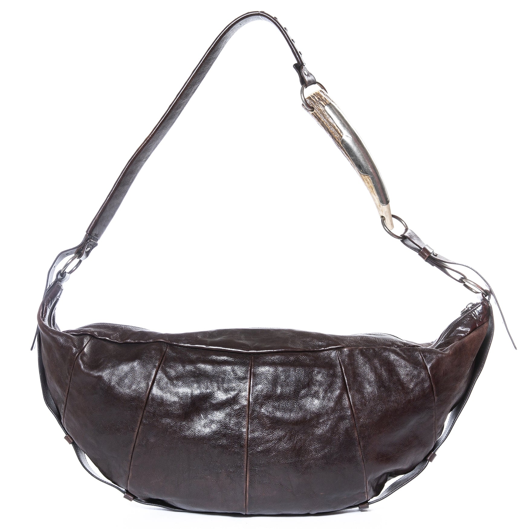 Yves Saint Laurent Brown Mombasa Sling Bag