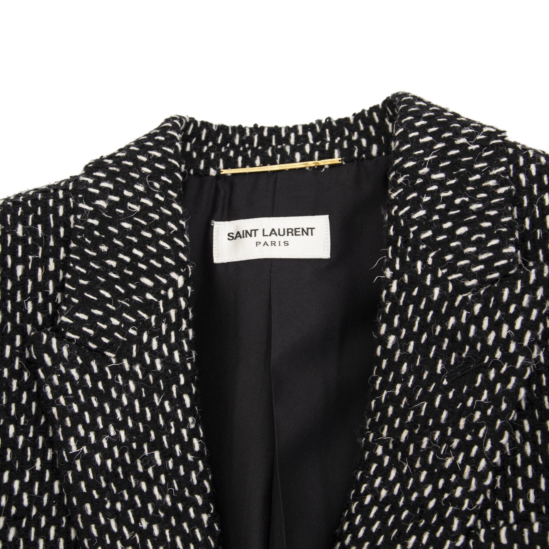 Saint Laurent Bouclé Blazer tweedehands te koop bij Labellov