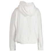 Saint Laurent White Rive Gauche Hoodie