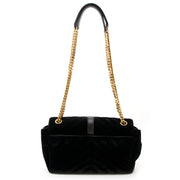 Op zoek naar een designer handtas? Koop uw gloednieuwe Saint Laurent Velvet College Bag met korting.