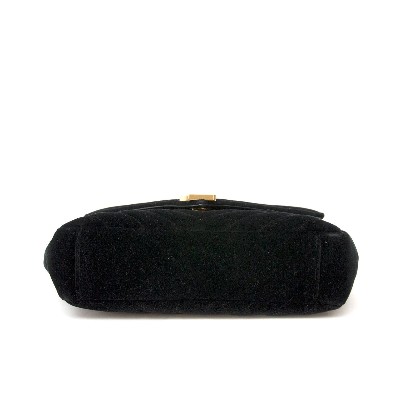 The best price for Saint Laurent Velvet College Bag online available at Labellov secondhand luxury