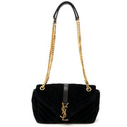 Het perfecte eindejaarsgeschenk shopt u bij Labellov tweedehands. Saint Laurent Velvet College Bag