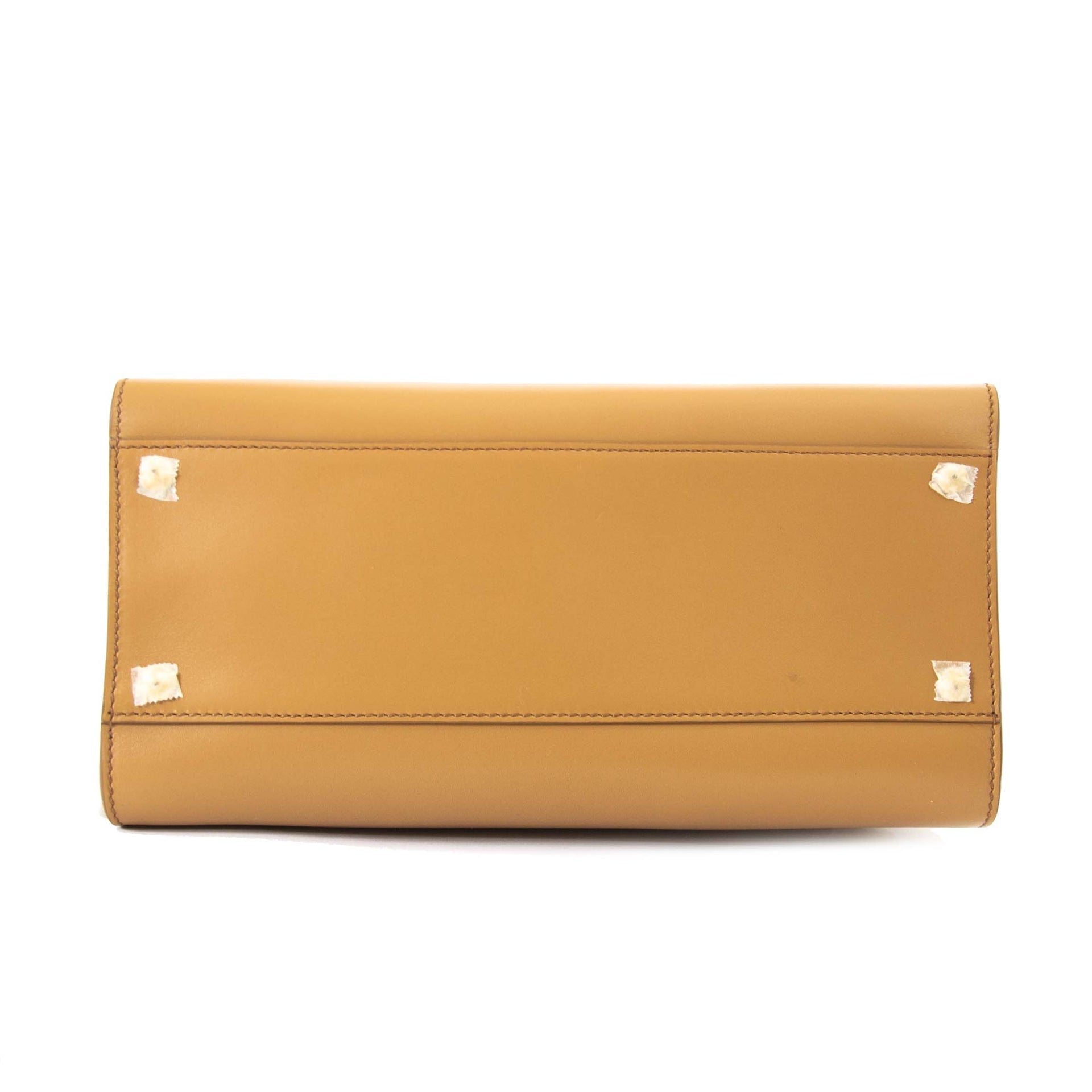 Salvatore Ferragamo Sofia Caramel Lizard onderkant