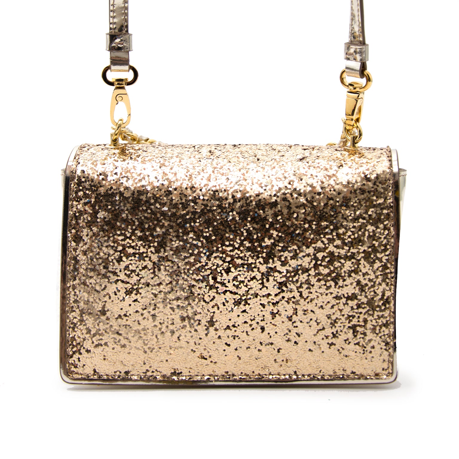 Salvatore Ferragamo Gold 'Ginny' Clutch at the best price 2017
