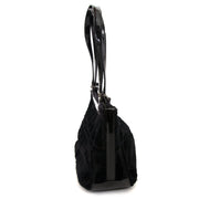 Salvatore Ferragamo Black Shoulder Bag now for sale at labellov vintage fashion webshop belgium