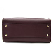 acheter en ligne chez labellov.com pour le meilleur prix salvatore ferragamo burgundy tote