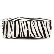 Are you interested in the authentic Salvatore Ferragamo 'W' Bag Zebra Pony Hair?