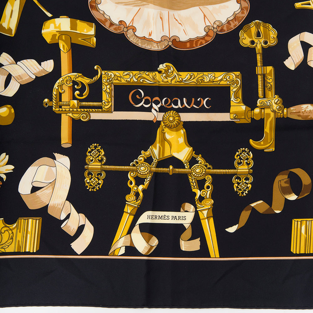 Hermès carré de soie 'Coqeaux' tweedehands te koop bij Labellov